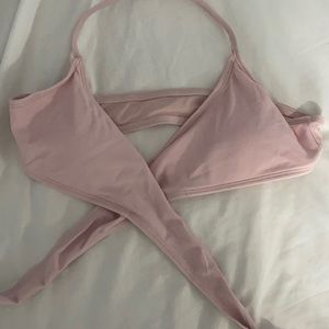 Zaful cross bikini top